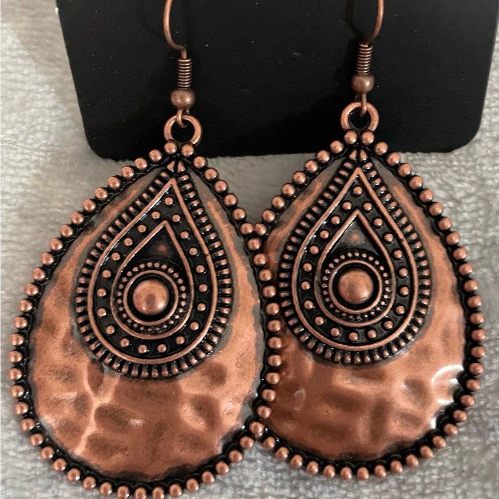 Paparazzi Copper Earrings